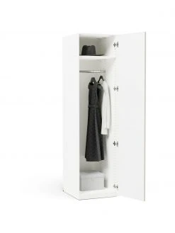 Westwing Collection Armoire modulaire beige Simone, largeur 50&nbsp;cm, plusieurs variantes, Basic Interior, hauteur 200 cm -Entrée & couloir Soldes Armoire modulaire beige Simone largeur 50 cm plusieurs variantes 3