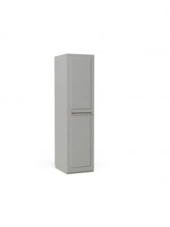 Westwing Collection Armoire modulaire grise Charlotte, larg. 50 cm, plusieurs variantes, Basic Interior, hauteur 200 cm