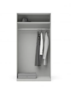 Entrée & couloir Soldes -Entrée & couloir Soldes Armoire modulaire grise Leon largeur 100 cm plusieurs variantes 6