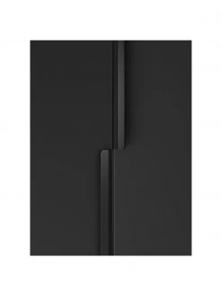 Westwing Collection Armoire modulaire noire Leon, largeur 100 cm, plusieurs variantes, Basic Interior, hauteur 200 cm -Entrée & couloir Soldes Armoire modulaire noire Leon largeur 100 cm plusieurs variantes 4