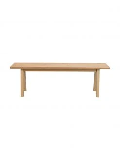 Rowico Banc bois de chêne Melfort, larg. 144 x haut. 45 cm 10 Rowico Banc bois de chêne Melfort, larg. 144 x haut. 45 cm -Entrée & couloir Soldes Banc bois de chene Melfort 4
