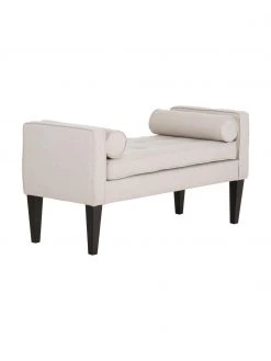 Banc bout de lit avec coussins Mia, larg. 115 x haut. 61 cm