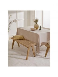 Westwing Collection Banc cannage Sissi, larg. 110 x haut. 48 cm -Entrée & couloir Soldes Banc cannage Sissi 3