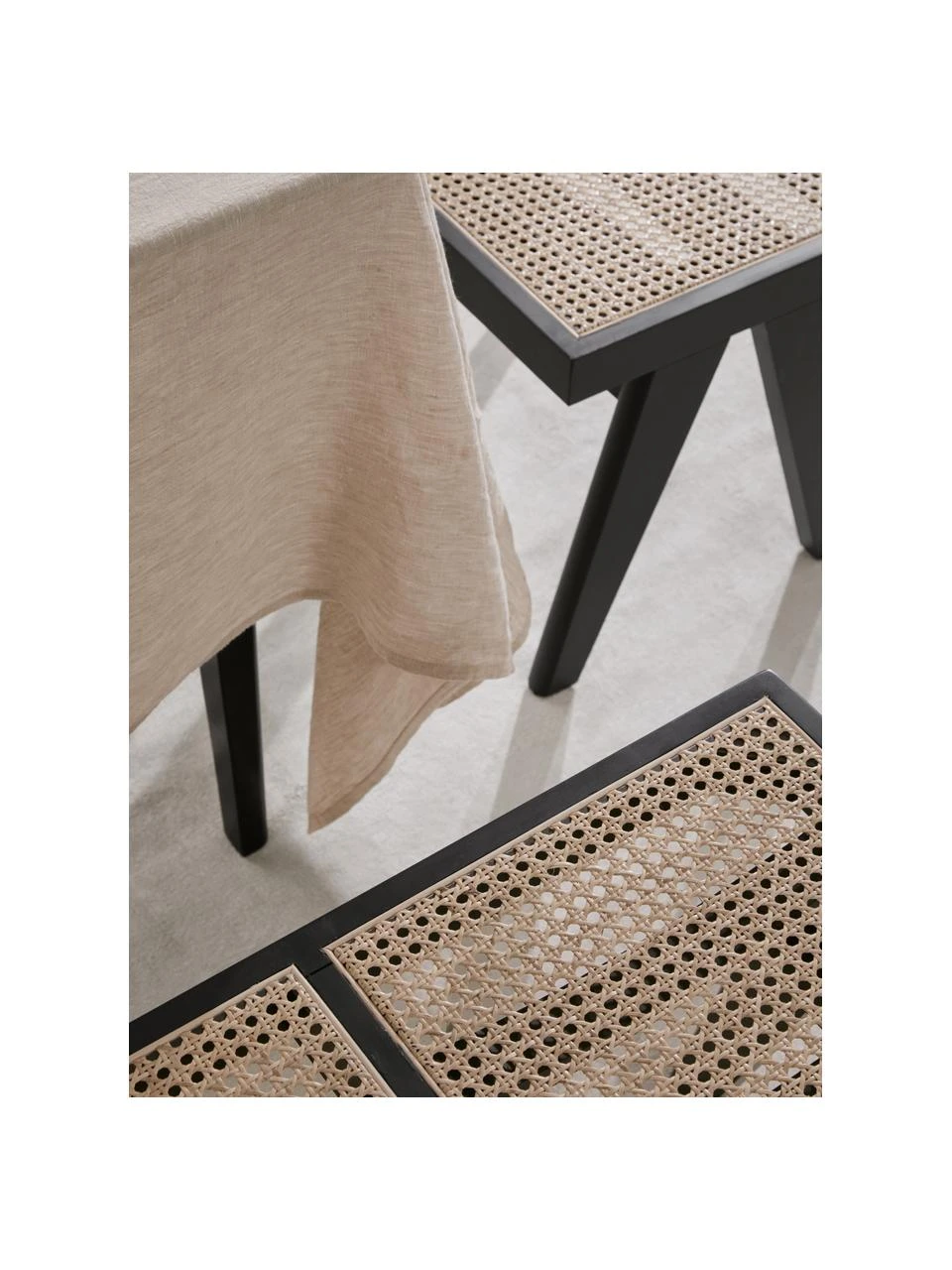 Westwing Collection Banc cannage Sissi, larg. 110 x haut. 48 cm 3 Westwing Collection Banc cannage Sissi, larg. 110 x haut. 48 cm – Image 3