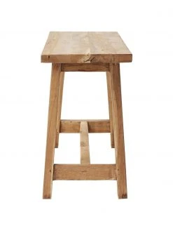 Westwing Collection Banc décoratif teck recyclé Lawas, larg. 100 x haut. 46 cm 10 Westwing Collection Banc décoratif teck recyclé Lawas, larg. 100 x haut. 46 cm -Entrée & couloir Soldes Banc decoratif teck recycle Lawas 4