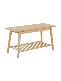 Banc en bambou Noble, larg. 90 x haut. 45 cm