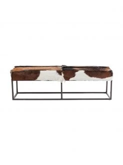 Kare Design Banc en peau de chèvre Country Life, larg. 140 x haut. 47 cm 6 Kare Design Banc en peau de chèvre Country Life, larg. 140 x haut. 47 cm -Entrée & couloir Soldes Banc en peau de chevre Country Life 2