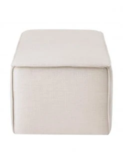 Westwing Collection Banc rembourré beige clair Sanja, larg. 122 x prof. 54 cm 8 Westwing Collection Banc rembourré beige clair Sanja, larg. 122 x prof. 54 cm -Entrée & couloir Soldes Banc rembourre beige clair Sanja 3