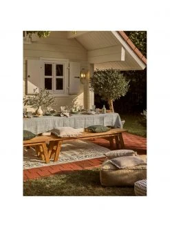 Westwing Collection Banc teck recycl&eacute; Lawas, larg. 180 x haut. 45 cm -Entrée & couloir Soldes Banc teck recycle Lawas 1