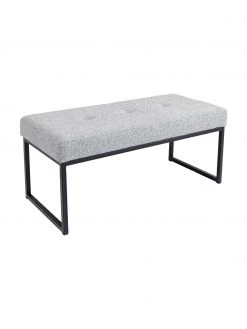 Kare Design Banquette rembourrée blanche Smart Dolce, larg. 90 x haut. 40 cm -Entrée & couloir Soldes Banquette rembourree blanche Smart Dolce 3