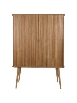 Zuiver Buffet haut design r&eacute;tro Barbier, larg. 100 x haut. 140 cm -Entrée & couloir Soldes Buffet haut design retro Barbier 3