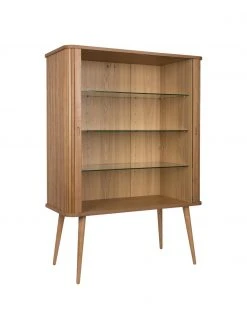 Zuiver Buffet haut design r&eacute;tro Barbier, larg. 100 x haut. 140 cm -Entrée & couloir Soldes Buffet haut design retro Barbier 5