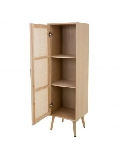 Buffet haut rustique Cayetana, larg. 37 x haut. 140 cmSeulement 1 produit disponible -Entrée & couloir Soldes Buffet haut rustique Cayetana 10