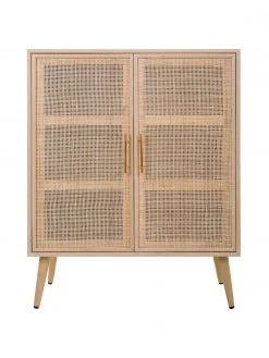 Buffet haut rustique Cayetana, larg. 80 x haut. 101 cm -Entrée & couloir Soldes Buffet haut rustique Cayetana 3