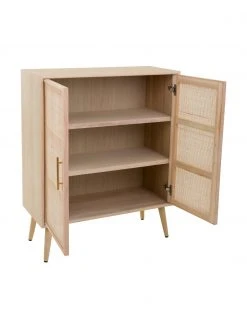 Buffet haut rustique Cayetana, larg. 80 x haut. 101 cm -Entrée & couloir Soldes Buffet haut rustique Cayetana 4