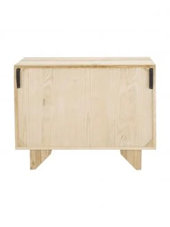 Westwing Collection Commode bois de ch&ecirc;ne massif avec tiroirs Louis, larg. 100 x haut. 75 cm -Entrée & couloir Soldes Commode bois de chene massif avec tiroirs Louis 5