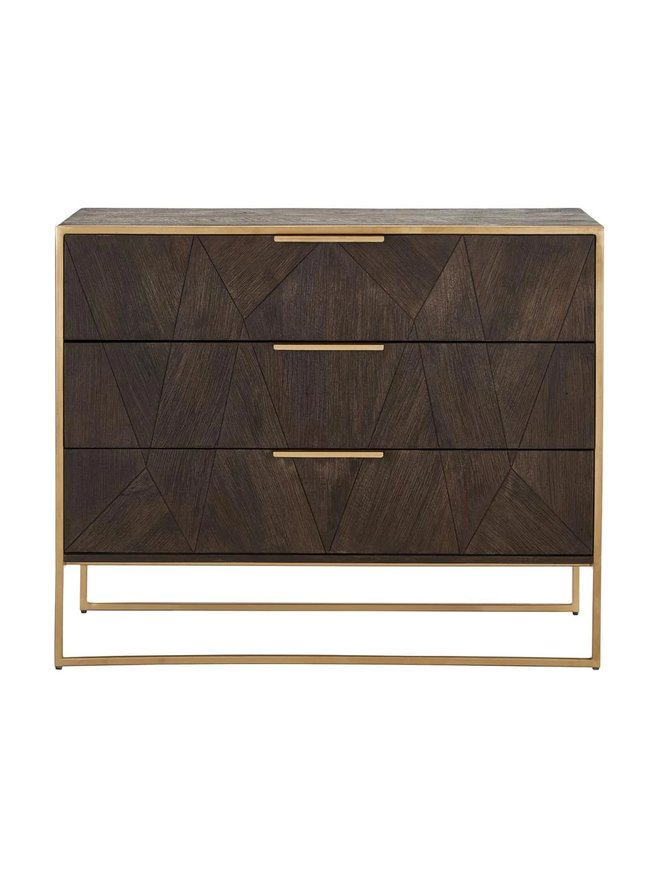 Westwing Collection Commode en bois massif Harry, larg. 100 x haut. 80 cm 4 Westwing Collection Commode en bois massif Harry, larg. 100 x haut. 80 cm – Image 4