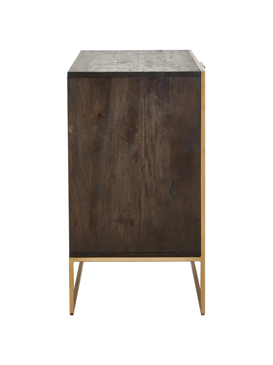 Westwing Collection Commode en bois massif Harry, larg. 100 x haut. 80 cm 5 Westwing Collection Commode en bois massif Harry, larg. 100 x haut. 80 cm – Image 5