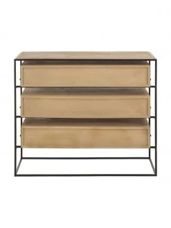 Westwing Collection Commode manguier massif Lyle, larg. 100 x haut. 82 cm 11 Westwing Collection Commode manguier massif Lyle, larg. 100 x haut. 82 cm -Entrée & couloir Soldes Commode manguier massif Lyle 5