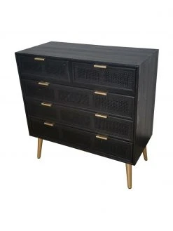 Commode rustique Cayetana, larg. 80 x haut. 81 cmDisponibilité limitée -Entrée & couloir Soldes Commode rustique Cayetana 10