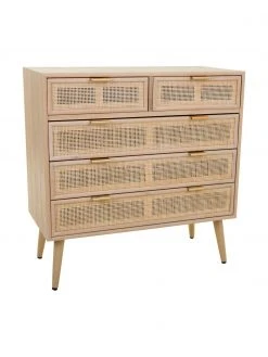 Commode rustique Cayetana, larg. 80 x haut. 81 cmDisponibilité limitée