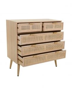 Commode rustique Cayetana, larg. 80 x haut. 81 cmDisponibilité limitée -Entrée & couloir Soldes Commode rustique Cayetana 5