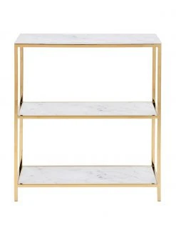 Console aspect marbre Aruba, larg. 70 x haut. 80 cm -Entrée & couloir Soldes Console aspect marbre Aruba 10