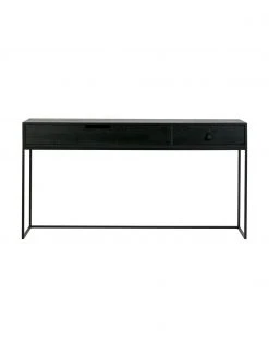 Console avec 2 tiroirs Silas, larg. 140 x prof. 40 cm