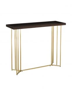 Westwing Collection Console avec plateau en bois massif Luca, larg. 100 x prof. 35 cm