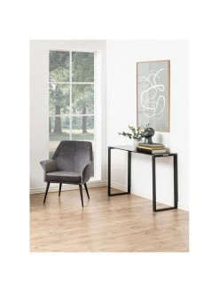 Console avec plateau en verre Katrine, larg. 110 x prof. 40 cm -Entrée & couloir Soldes Console avec plateau en verre Katrine 5