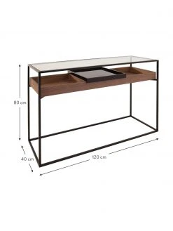 Console avec rangement Helix, larg. 120 x prof. 40 cm -Entrée & couloir Soldes Console avec rangement Helix 2