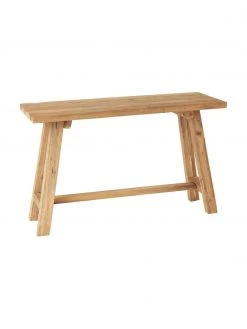 Console bois de teck Lawas, larg. 120 x prof. 40 cm