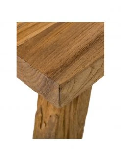 Console bois de teck Lawas, larg. 120 x prof. 40 cm -Entrée & couloir Soldes Console bois de teck Lawas 5