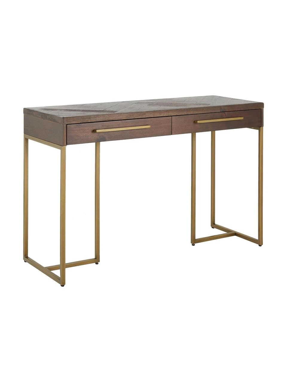 Dutchbone Console de placage en bois d'acacia art déco Class, larg. 120 x prof. 45 cm 1 Dutchbone Console de placage en bois d'acacia art déco Class, larg. 120 x prof. 45 cm