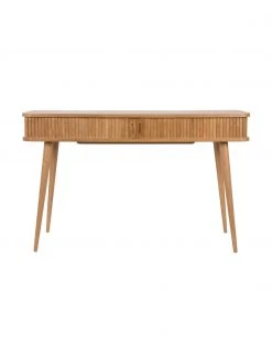 Zuiver Console en bois avec rangement Barbier, larg. 120 x prof. 35 cm 9 Zuiver Console en bois avec rangement Barbier, larg. 120 x prof. 35 cm -Entrée & couloir Soldes Console en bois avec rangement Barbier 3