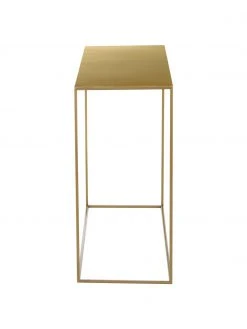 Console en m&eacute;tal laitonn&eacute; Tensio, larg. 100 x prof. 35 cm -Entrée & couloir Soldes Console en metal laitonne Tensio 4