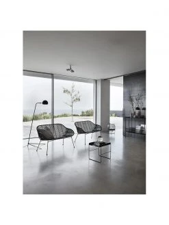 Hübsch Console métal noir Eyrie, larg. 100 x haut. 93 cm -Entrée & couloir Soldes Console metal noir Eyrie 3