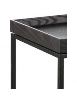 Jan Kurtz Console noire design Pizzo, larg. 100 x prof. 34 cm -Entrée & couloir Soldes Console noire design Pizzo 5