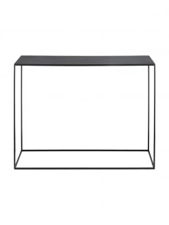 Console noire en m&eacute;tal Tensio, larg. 100 x prof. 35 cm -Entrée & couloir Soldes Console noire en metal Tensio 3