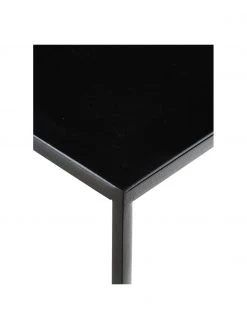 Console noire en m&eacute;tal Tensio, larg. 100 x prof. 35 cm -Entrée & couloir Soldes Console noire en metal Tensio 5