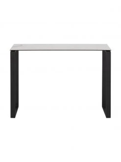 Console plateau en céramique blanc Katrine, larg. 110 x haut. 76 cm -Entrée & couloir Soldes Console plateau en ceramique blanc Katrine 3