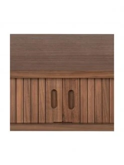 Zuiver Console rétro en bois avec rangement Barbier, larg. 120 x prof. 35 cm 11 Zuiver Console rétro en bois avec rangement Barbier, larg. 120 x prof. 35 cm -Entrée & couloir Soldes Console retro en bois avec rangement Barbier 5