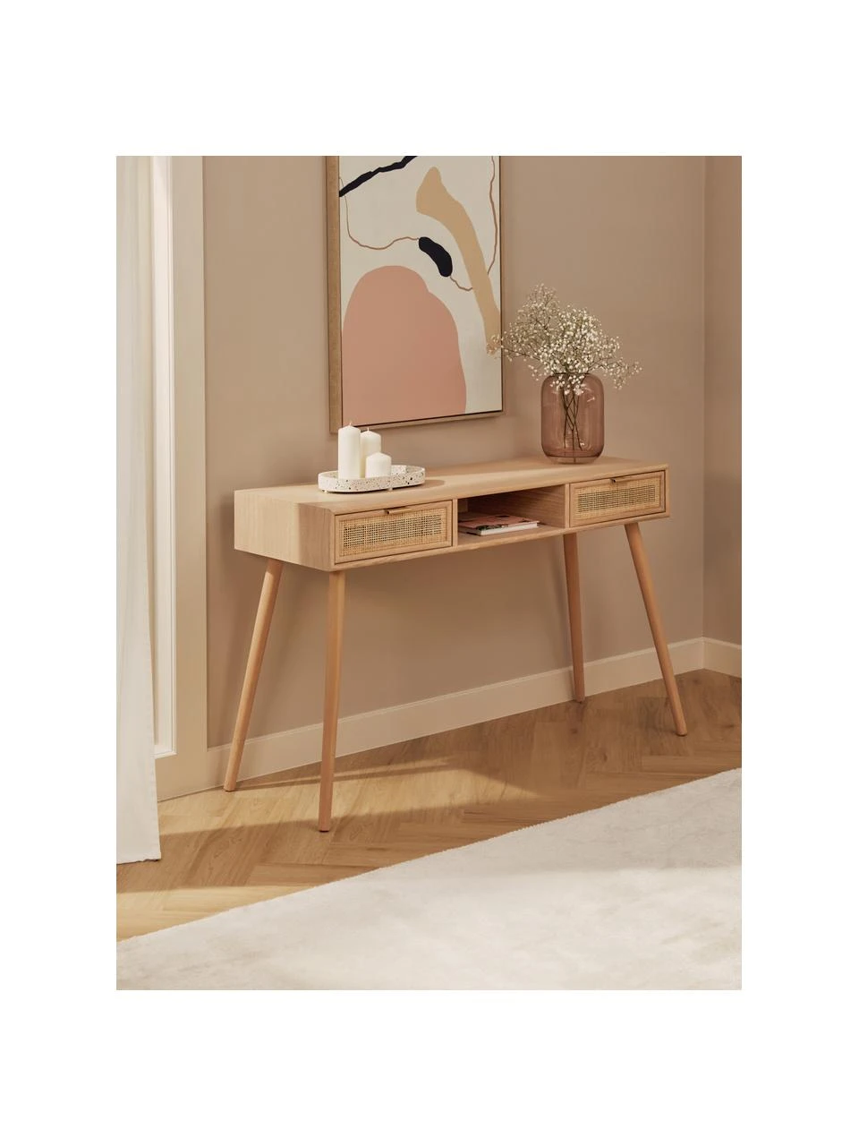 Console rustique Cayetana, larg. 120 x haut. 76 cm 2 Console rustique Cayetana, larg. 120 x haut. 76 cm – Image 2