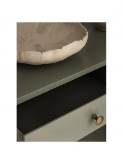 Console rustique bois vert Ditti, larg. 104 x haut. 83 cm -Entrée & couloir Soldes Console rustique bois vert Ditti 5