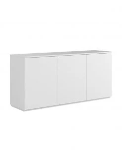 Enfilade blanche avec portes Join, larg. 180 x haut. 84 cm