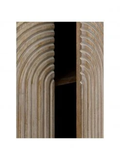 Enfilade bois de manguier massif Tess, larg. 100 x haut. 75 cm -Entrée & couloir Soldes Enfilade bois de manguier massif Tess 5