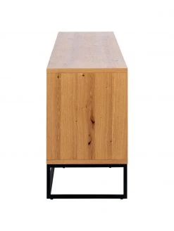 Enfilade plaquée bois de chêne Dalarna, larg. 197 x haut. 76 cm 10 Enfilade plaquée bois de chêne Dalarna, larg. 197 x haut. 76 cm -Entrée & couloir Soldes Enfilade plaquee bois de chene Dalarna 4