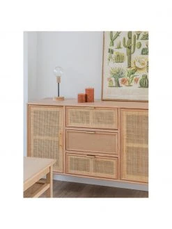 Enfilade rustique Cayetana, larg. 120 x haut. 81 cm -Entrée & couloir Soldes Enfilade rustique Cayetana 16