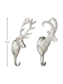 Ensemble de crochets Jupiter 2 élém., haut. 18 cm -Entrée & couloir Soldes Ensemble de crochets Jupiter 2 elem 2