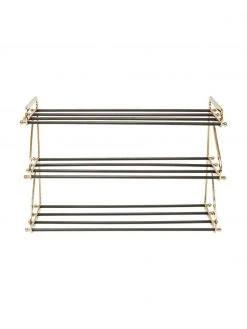 Kare Design Étagère à chaussures 3 niveaux Walk, larg. 84 cm, haut. 55 cm -Entrée & couloir Soldes Etagere a chaussures 3 niveaux Walk 3